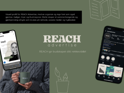 Grafisk designer og markedsfører i sosiale medier