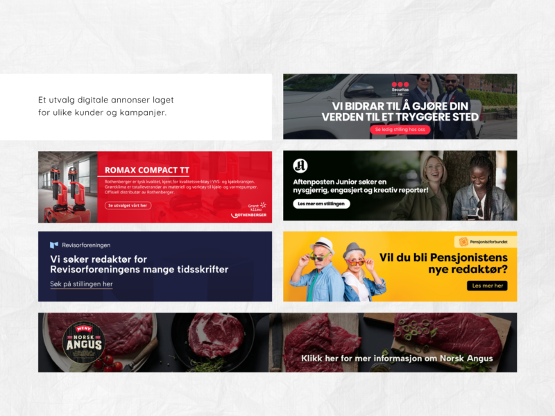 Grafisk designer og markedsfører i sosiale medier