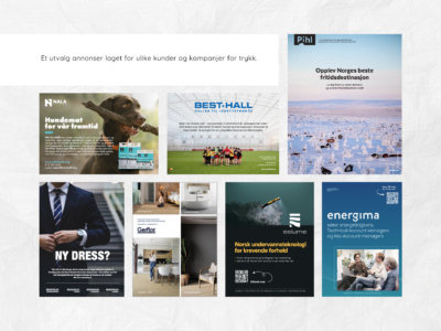 Grafisk designer og markedsfører i sosiale medier