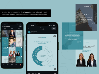 Grafisk designer og markedsfører i sosiale medier