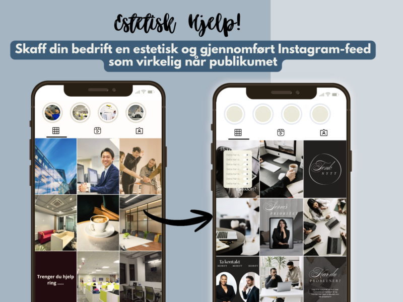 Visual designer | sosiale medier og presentasjoner