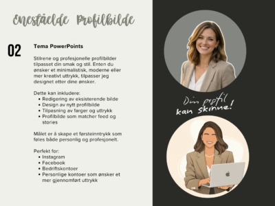 Visual designer | sosiale medier og presentasjoner