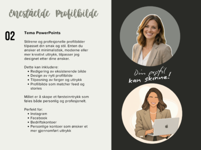 Visual designer | sosiale medier og presentasjoner