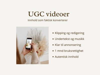 UGC-videoer som konverterer